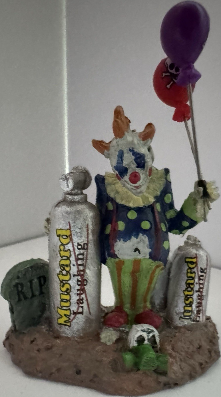 Lemax Spooky Town Balloon Clown figurine,