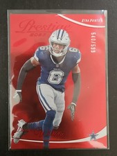 2023 Prestige Football Donovan Wilson Dallas Cowboys Xtra Points Red #/599