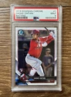 SHOHEI OHTANI PSA 9 2018 BOWMAN CHROME BASEBALL #1 ROOKIE BATTING RC ANGELS