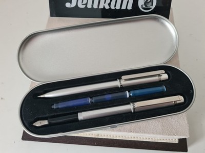 PELIKAN 3000 Füllhalter + Kugelschreiber Set vor 2003 OVP Vintage RAR