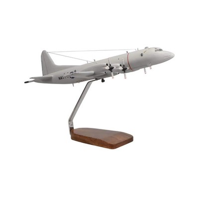 NEW Lockheed Martin P-3 Orion Navy Large Mahogany Model