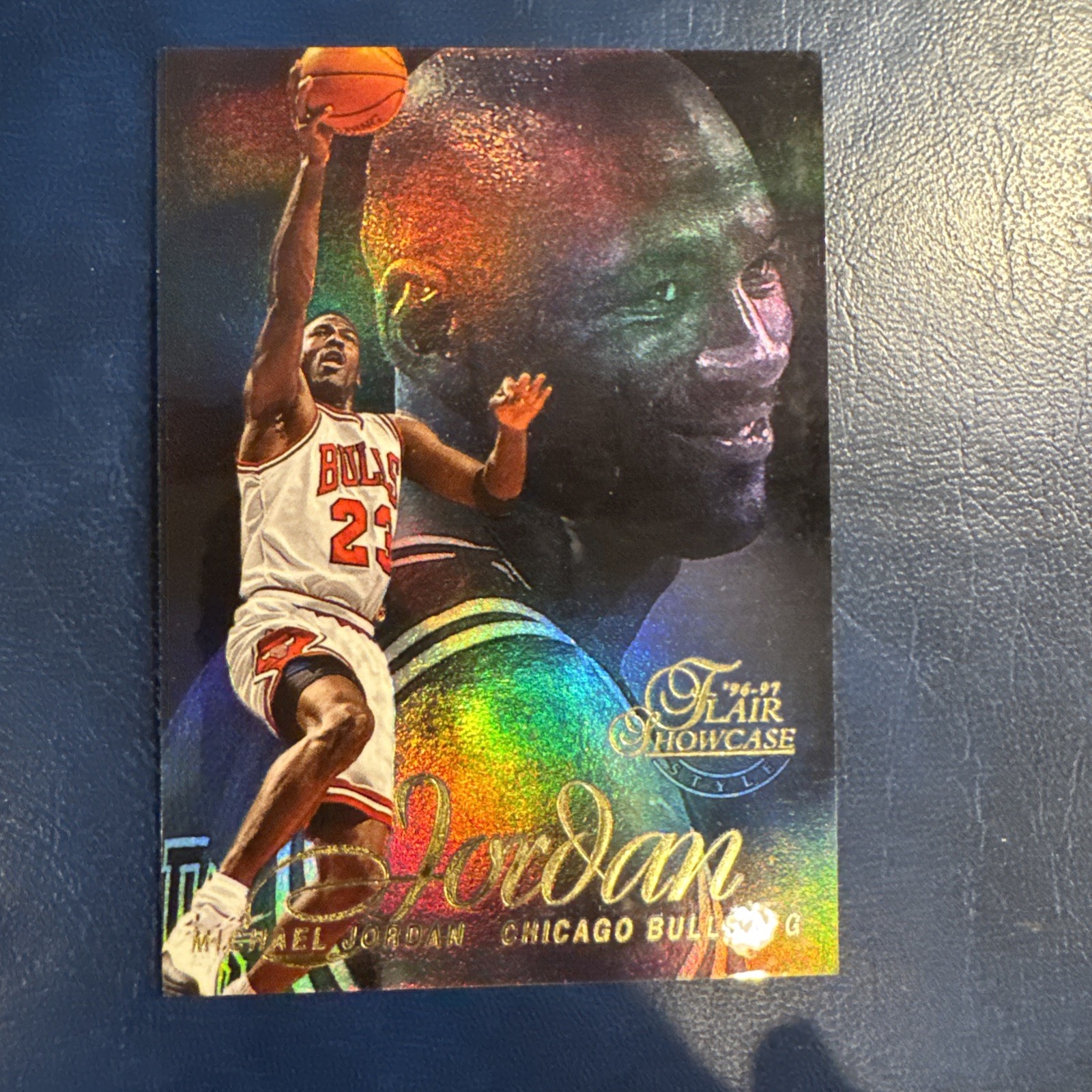 1996-97 Flair Showcase Style Michael Jordan #23 ROW 2 Bulls GOAT