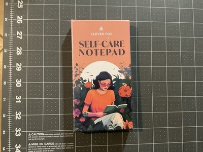 Clever Fox Self Care NotePad, Brand New, Sealed, T2