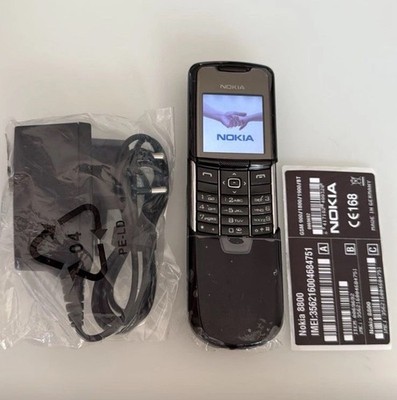 ORIGINAL NOKIA 8800 SCHWARZ OHNE SIMLOCK  GARANTIE HÄNDLER SELTEN RM-13 Black