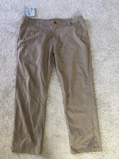 5.11 Tactical Men  s Brown Khakis Pants Size 38X30 74481 Pockets Hunting Read