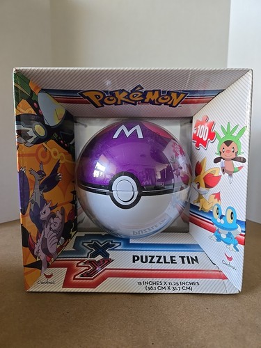 Pokémon X and Y Puzzle Tin Master Ball Tin - Picture 1 of 4