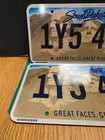 MATCHED SET SOUTH DAKOTA MOUNT RUSHMORE LICENSE PLATES 1Y5 474 (LOT 516) 2018 — photo 2