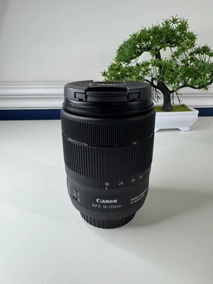 Canon EF-S 18-135mm F3.5-5.6 IS Nano USM AF Lens Front & Rear Caps - near mint - Image 1 of 4