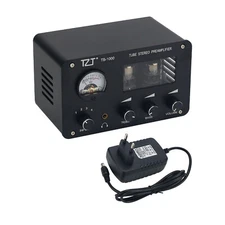 SA-1000 PJ MIAOLAI Hifi Amplifier 4 Input 2 Output Electric Tube Preamplifier