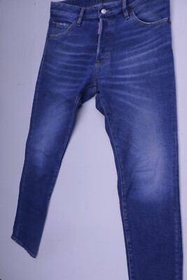 DSQUARED2 JEANS MENS EURO 42 USA SIZE 32 EASY WASH SUPER TWINKY JEANS SKINNY LEG