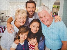 Custom Puzzle Personalized from Photos Couple Puzzle Family for Birthday