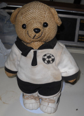 RARE VINTAGE CONVERSE SNEAKER BEAR STORE DISPLAY 12'' TALL SOCCER PLEASE READ!