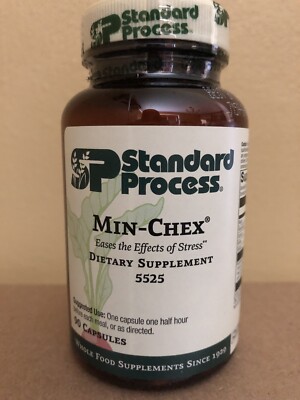 Standard Process Min-Chex Eases the Effect of Stress 90ct Unopened Ex 6/24/26