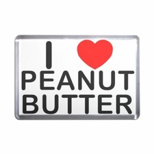 Peanut Butter Plastic Fridge Magnet (S, M, L, XL)