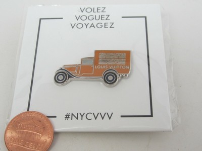 NEW!LOUIS VUITTON X PINTRILL Exclusive LV Volez Voguez Voyagez Exhibit  Truck Pin | eBay