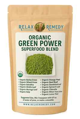 #ad Organic Green Power Superfood Blend 100% Pure Non GMO Nutrient Dense Greens $168.65