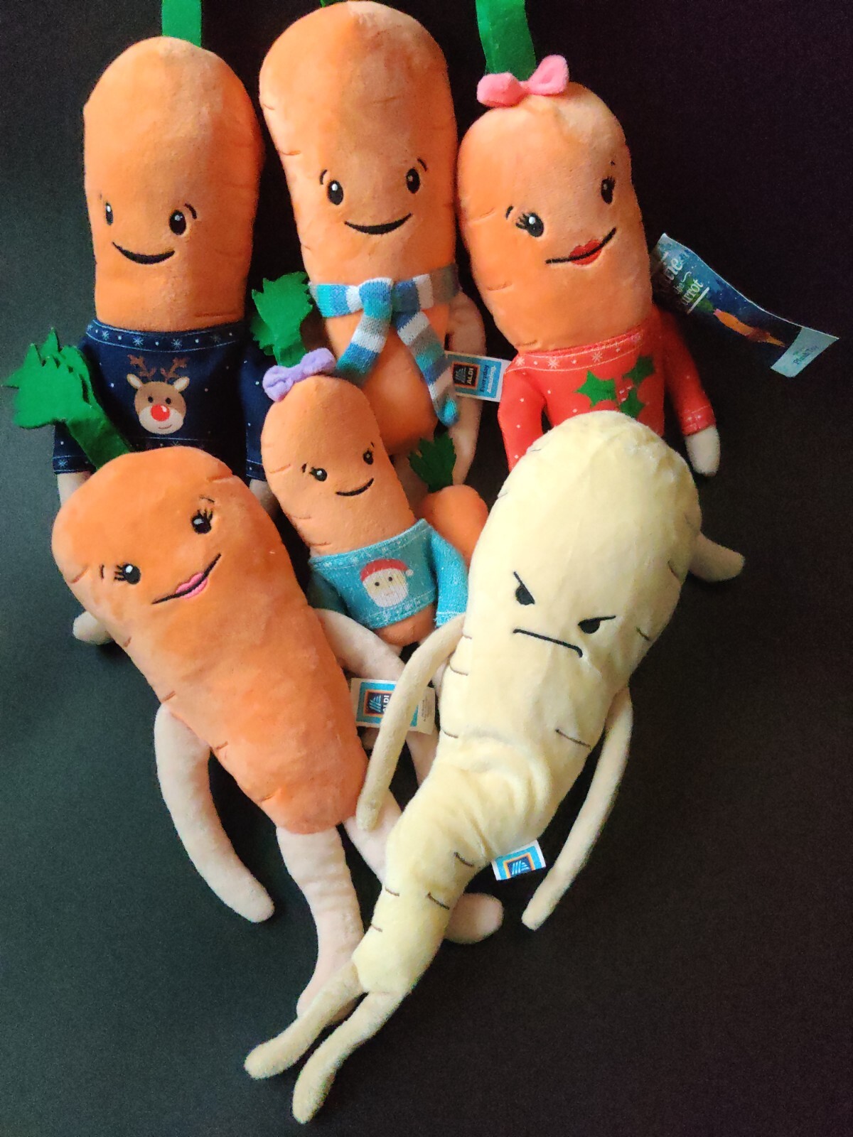 kevin the carrot stuffed toy