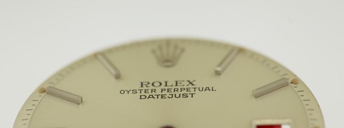 Rolex Datejust NQ 1600 1601 1603 de colección para hombre esfera plateada índice S/S #A35 - Imagen 4 de 8