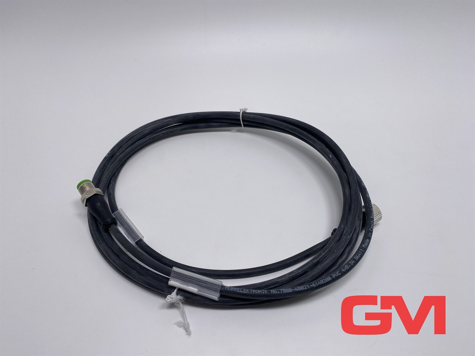Murr Elektronik Connection Cable 7000-40021-6140280 M12 St. 0°/M12 Bu. 0°