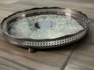 Barker Ellis Antique US Silver-Plated Platters & Trays for sale | eBay