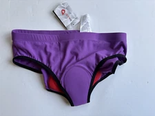 NWT Baleaf Padded Shorts Bottoms Triathlon Cycling Women 2XL Purple