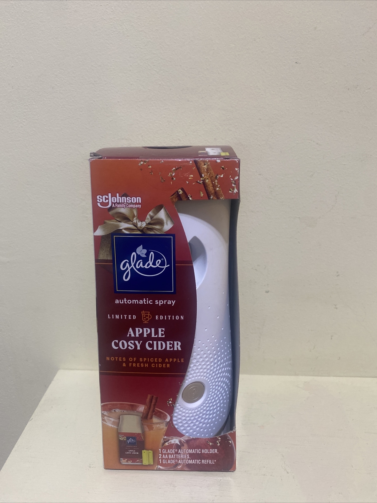 Glade Sense & Spray Limited Edition Apple Cosy Cider Auto Air Freshener 269ml