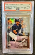 2022 Julio Rodriguez Topps Transcendent SP RC.....06/50.....PSA 9.....Mariners
