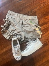 Priscilla Kelly / Gigi Dolin signed shorts and worn shoes!