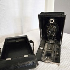 Vtg Eastman Kodak Co. Folding Camera Hardcase 1950s