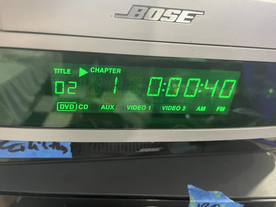 Bose AV-321 Serie I Media Center Home Theater Reproductor de DVD Solo Funciona ¡Leer!!! Foto 4 de 4