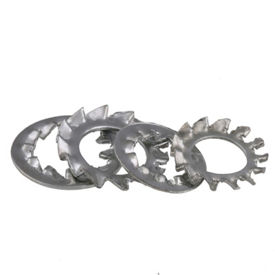 Shakeproof Lock Washers External Toothed Serrated Tooth A2 Stainless M3M4M5-M16