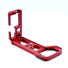 Alumi Removable QR L Plate Holder Hand Grip L Bracket for Sony A7R4 A7RM4 RED