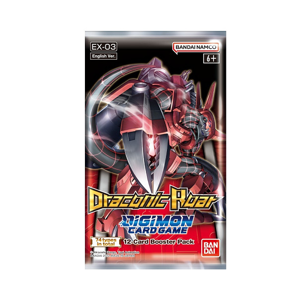 Digimon Card Game - Draconic Roar Ex-03 - Booster - En - Neu & Ovp