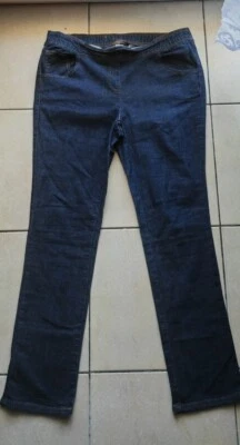 Pantalon Femme En Jean Kwoman Taille 46 État neuf - Photo 1/4
