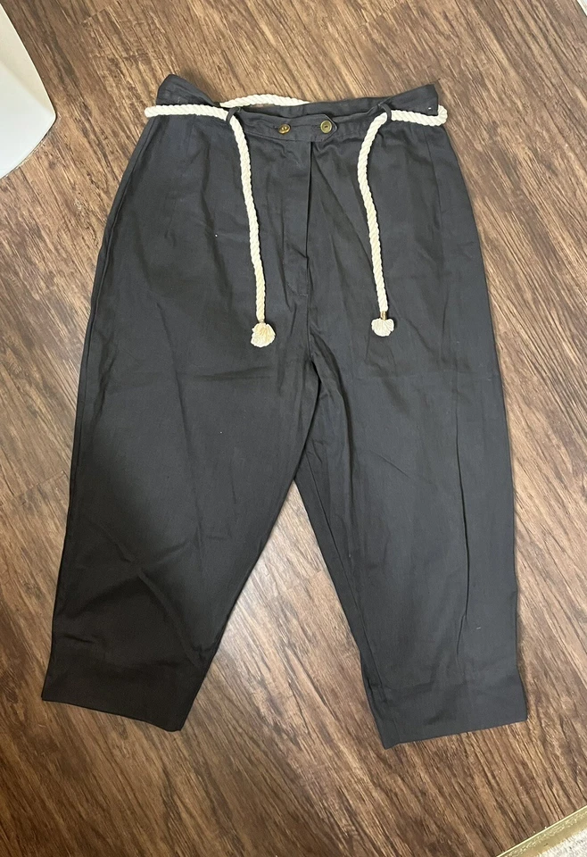 Pantalones negros Rockabilly Cavu Sportswear vintage años 50 Foto 4 de 4