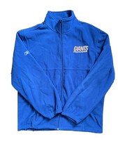 Reebok Men  s New York Giants Full Zipper Fleece Jacket Size Large