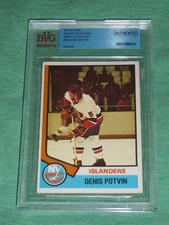 1974-75 OPC #195 Denis Potvin RC BVG ROOKIE ITG History L@@K!