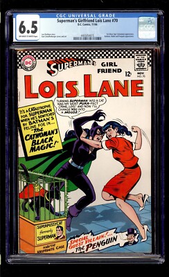 Superman's Girlfriend Lois Lane #70 1966 CGC 6.5 FN+ OW/W High Def