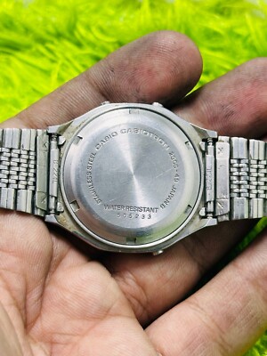 Vintage Casio Casiotron World Time 29CS-49 Digital Quartz Men's