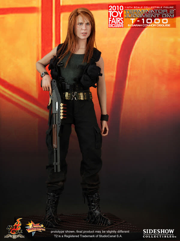 Hot Toys 1/6 MMS125 T-1000 IN SARAH CONNOR DISGUISE Figure | eBay