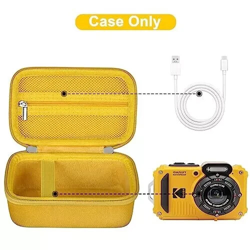 ケース付 KODAK PIXPRO WPZ2 (防水カメラ) Amazon | Kodak PIXPRO WPZ2 頑丈な防水耐衝撃デジタルカメラ