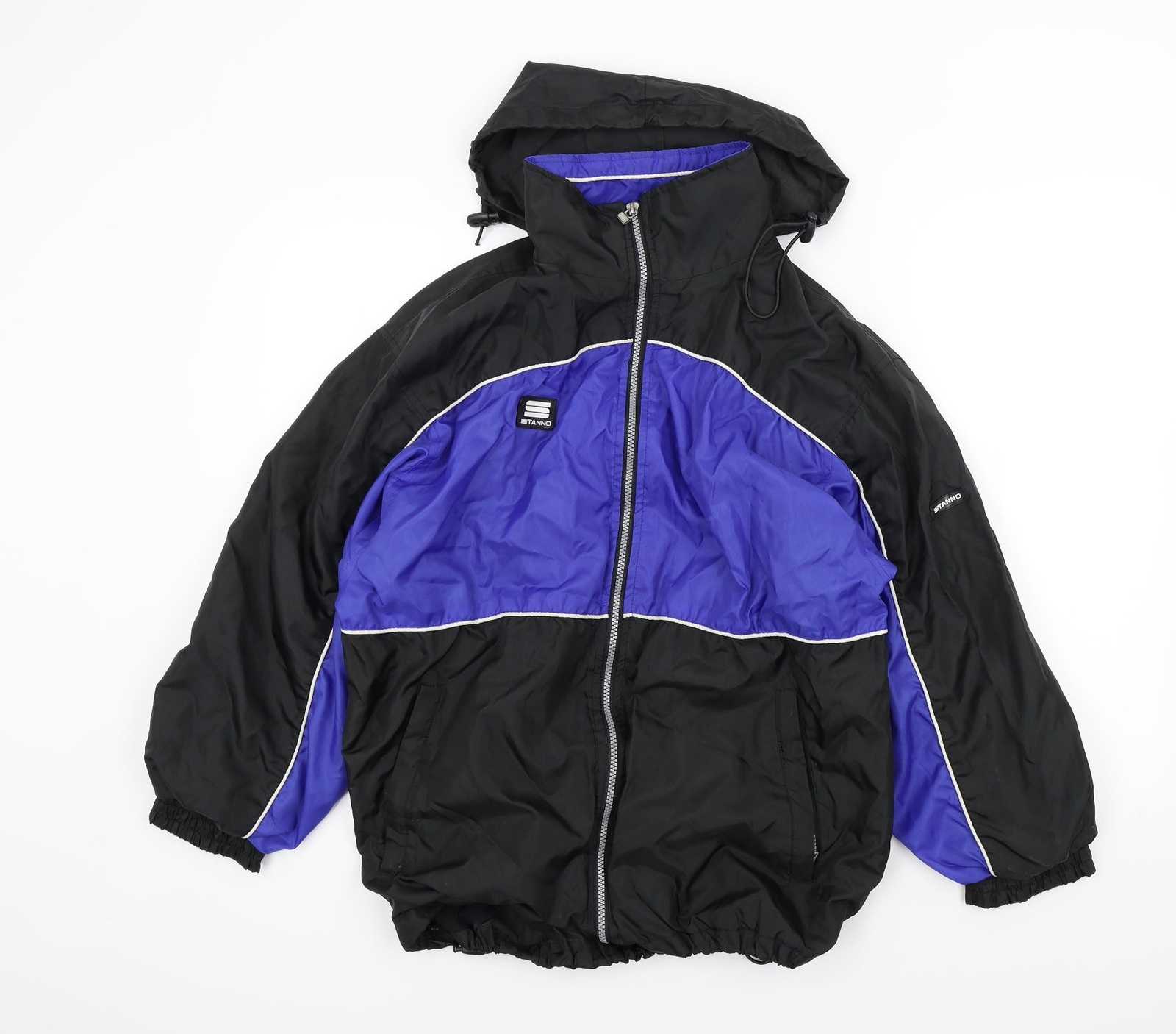 stanino Boys Black Anorak Jacket Size S