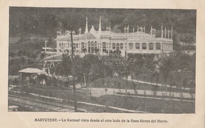 AK Murtutene. - La Kurssal vista desde el otro lado de la línea férrea 1910