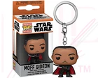 Star Wars Mandalorian Funko POP Keychain Moff Gideon Pocket Figure Collectible