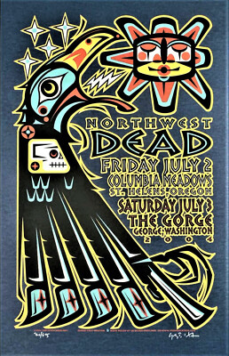 Grateful Dead Concert Poster - 12