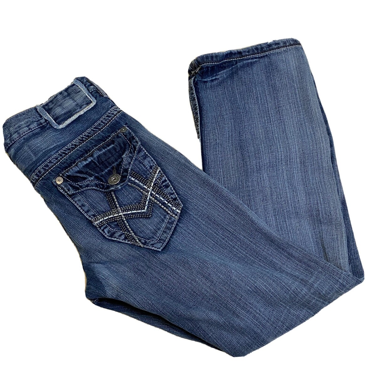 HELIX Slim Boot Cut Men's Jeans 30 x 30 Pocket Design