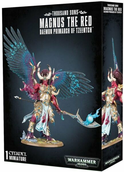 Games Workshop Warhammer 40000 Magnus The Red Daemon Primarch of Tzeentch