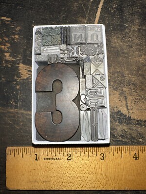 Printing Blocks Ornamentals Borders Dingbats. Wonderful Variety!! #32