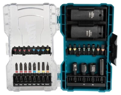 Makita Steckschlüssel-bit-set E-07060 dans une Boîte en Plastique pour La - Photo 1/4
