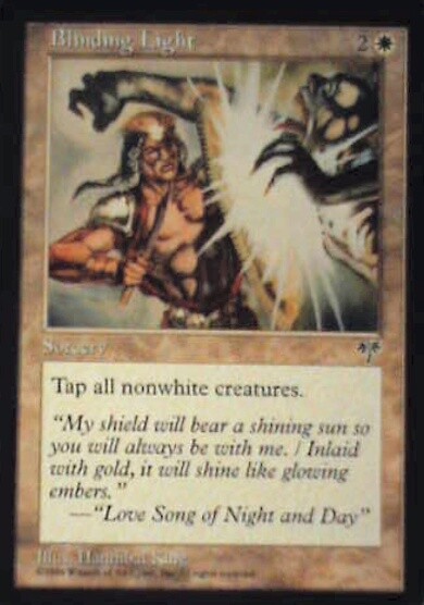 Blinding Light - Mirage: #5, Magic: The Gathering Nm R138